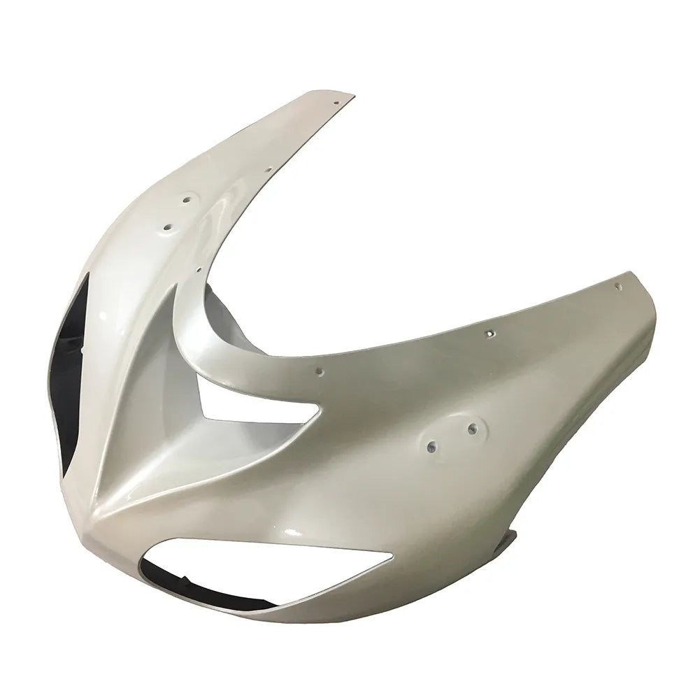 Kawasaki ZX-10R 2006-2007 Pearl White left side fairing panel without logos