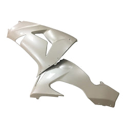 Kawasaki ZX-10R 2006-2007 Pearl White lower side fairing panel without logos-image 2