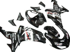Kawasaki ZX-10R 2006-2007 WEST Edition Style B tail fairing side panel without logos-image 2