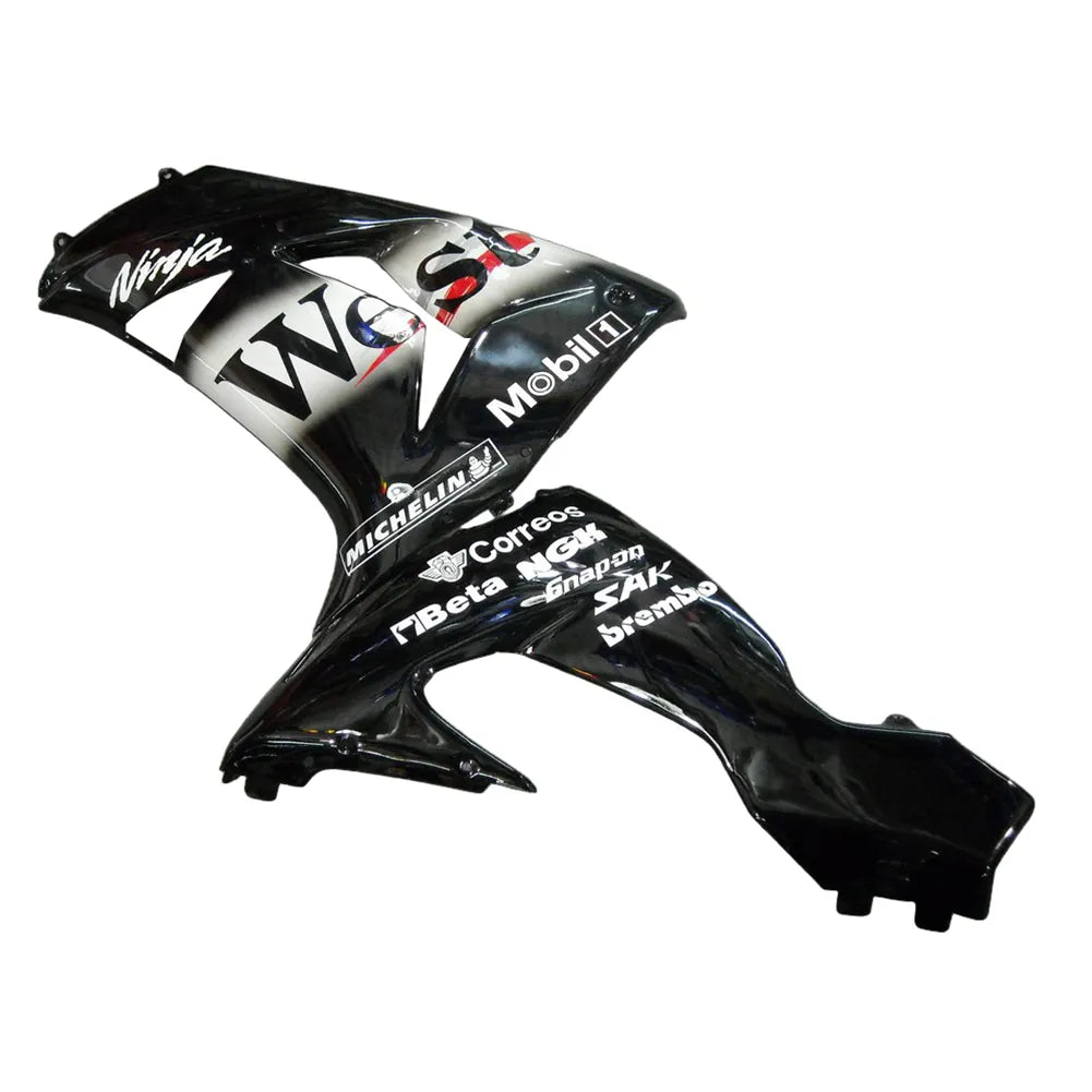 Kawasaki ZX-10R 2006-2007 WEST Edition Style B lower side fairing panel without logos-image 2