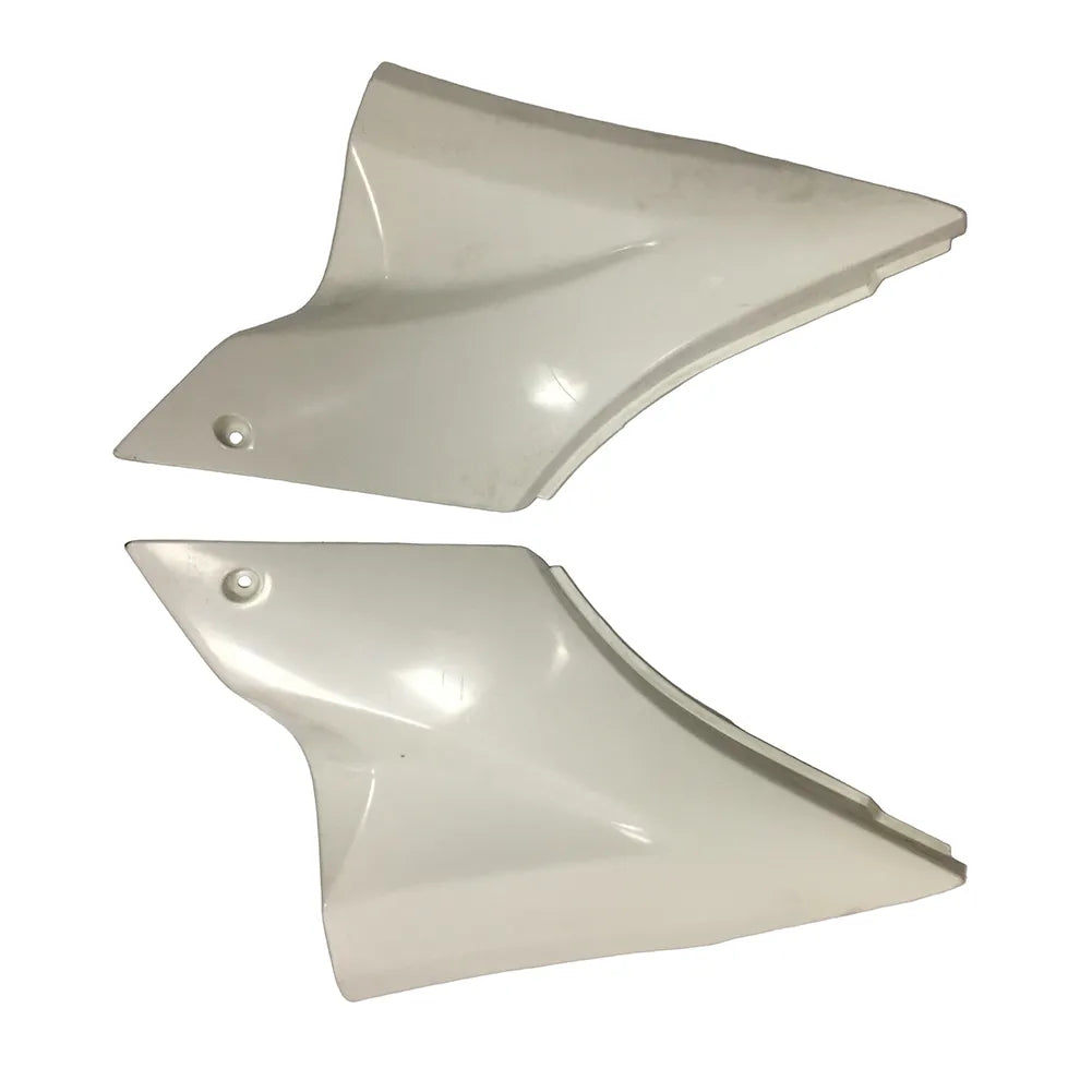 Kawasaki ZX-10R 2006-2007 Plain White Style A rear seat cowl without logos