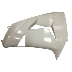 Kawasaki ZX-10R 2006-2007 Plain White Style A left side fairing panel without logos