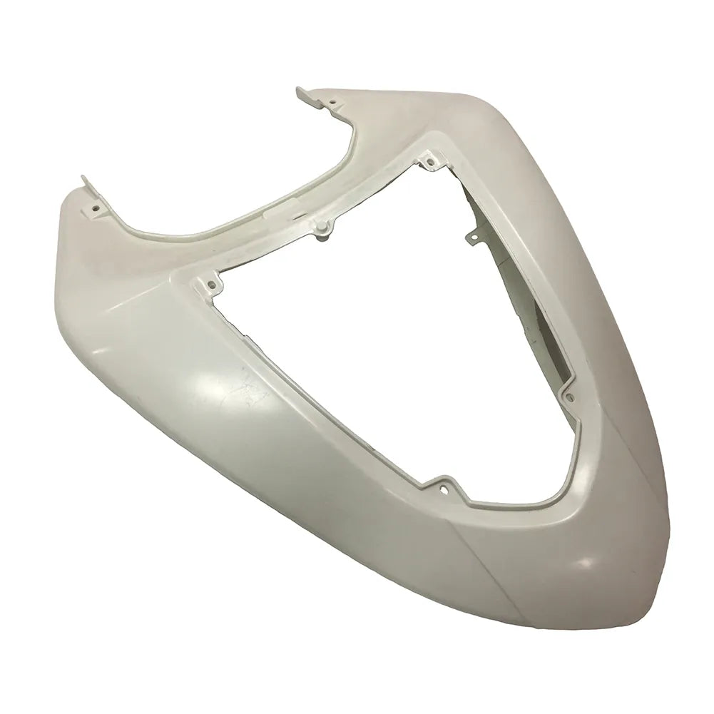 Kawasaki ZX-10R 2006-2007 Plain White Style A tail fairing side panel without logos-image 2