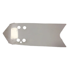 Kawasaki ZX-10R 2006-2007 Plain White Style A mounting trim panel without logos