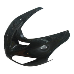 Kawasaki ZX-10R 2006-2007 Black front fender side view without logos-image 4