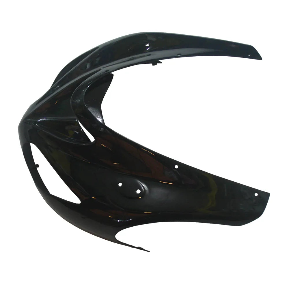 Kawasaki ZX-10R 2006-2007 Black left side fairing panel without logos-image 2