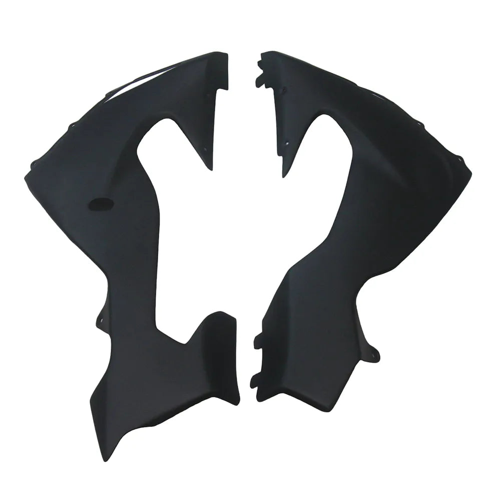 Kawasaki ZX-10R 2006-2007 Black side fairing panels without logos