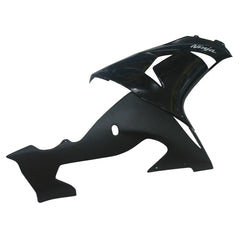 Kawasaki ZX-10R 2006-2007 Black fairing kit side layout without logos-image 1