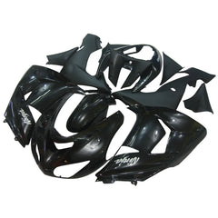 Kawasaki ZX-10R 2006-2007 Black tail fairing side panel without logos-image 2