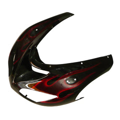 Kawasaki ZX-10R 2006-2007 Red Flame Style A mounting trim panel without logos