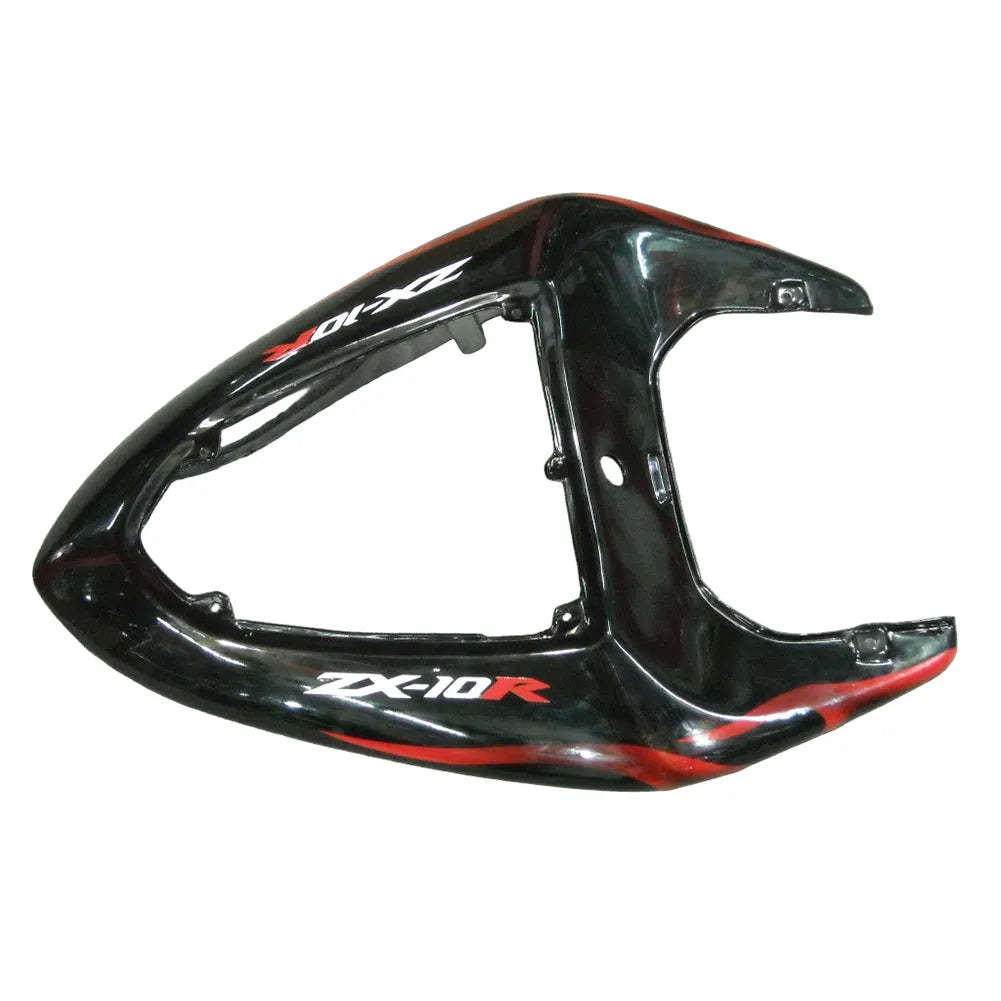 Kawasaki ZX-10R 2006-2007 Red Flame Style C mounting trim panel without logos
