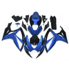 Blue Black Fairing Kit For Suzuki GSXR600/GSXR750 K6 2006-2007