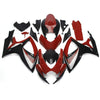 Red Black Fairing Kit For Suzuki GSXR600/GSXR750 K6 2006-2007