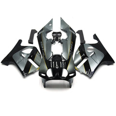 Silver Black Fairing Kit For Honda CBR250RR MC19 1988-1989