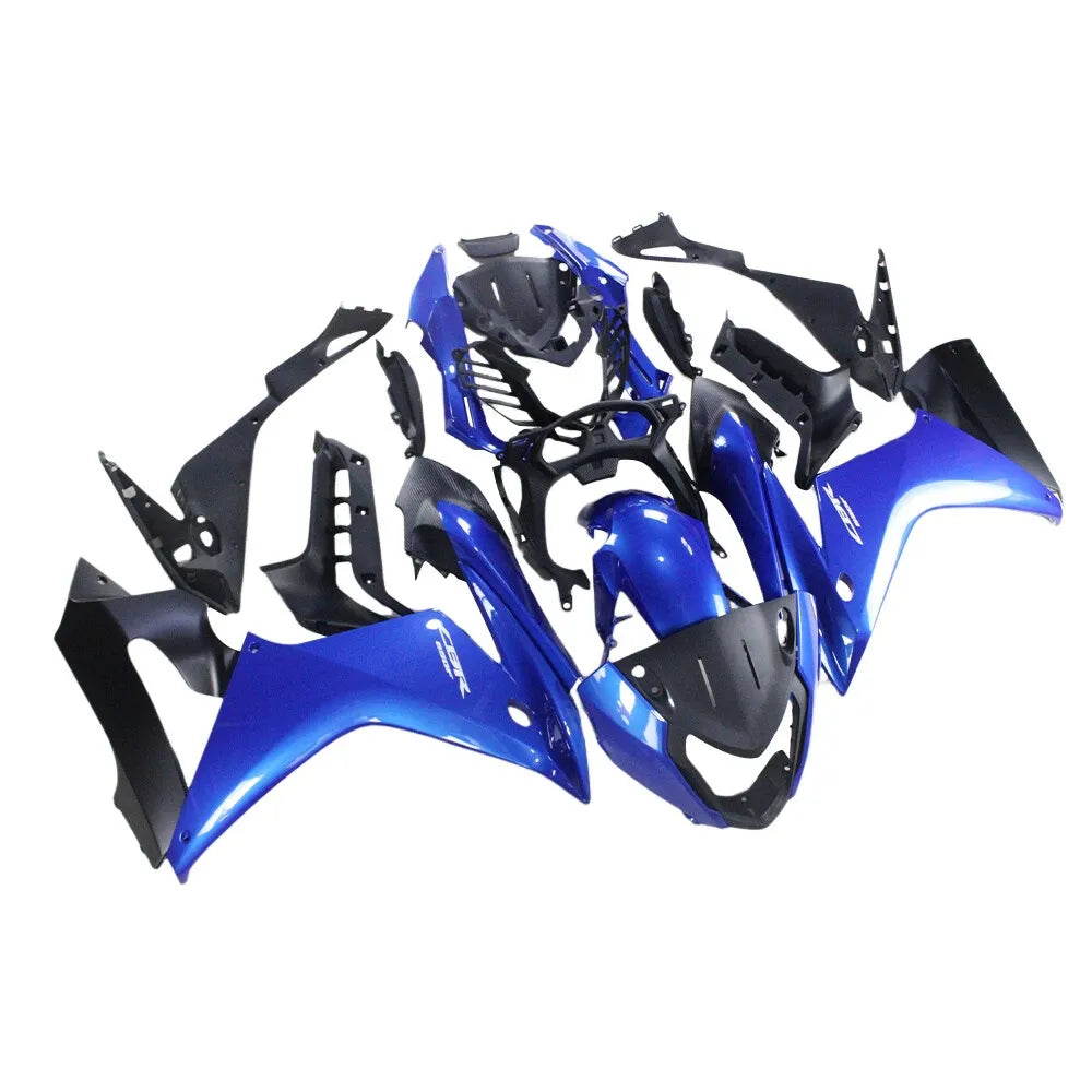 Blue Black Fairing Kit For Honda CBR650F 2014-2016