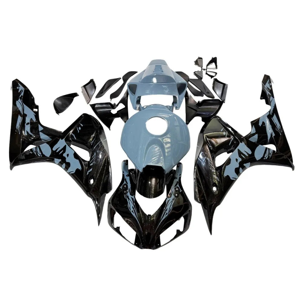 Blue Black Fairing Kit For Honda CBR1000RR 2006-2007