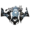Blue Black Fairing Kit For Honda CBR1000RR 2006-2007