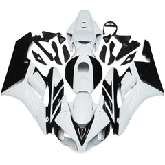 Black and White Fairing Kit For Honda CBR1000RR 2004-2005
