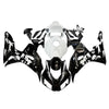 Black and White Fairing Kit For Honda CBR1000RR 2006-2007