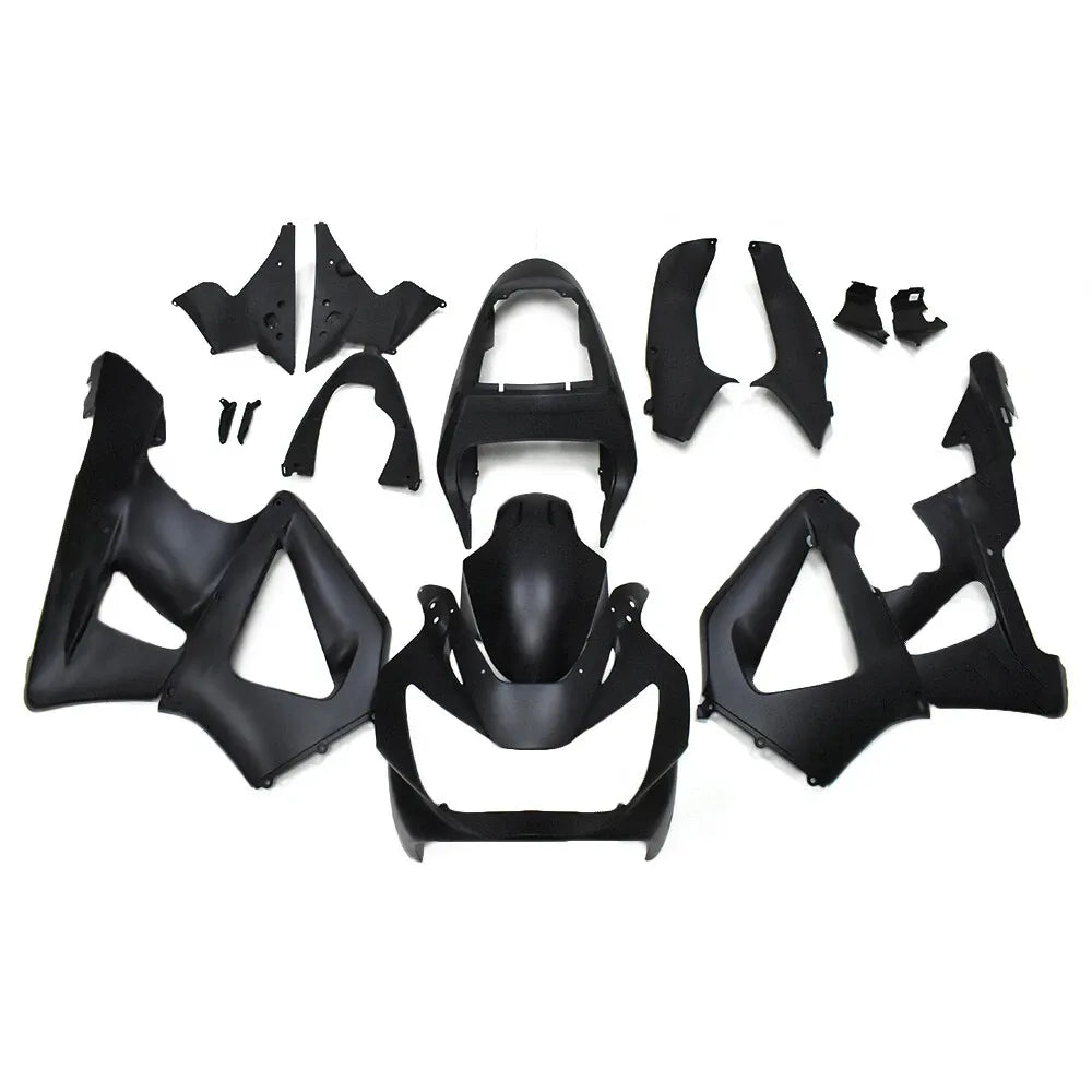 Black Fairing Kit For Honda CBR900RR 929 2000-2001
