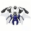 Dark Blue and White Fairing Kit For Honda CBR600F 2011-2013