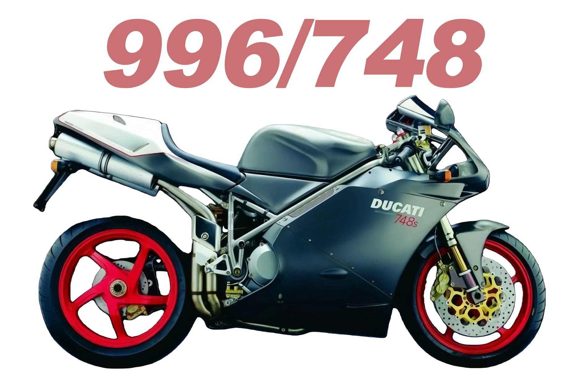 998 916 Motorcycle For Ducati Cowling Part 996 748 1996 1997 1998 1999 - View #4