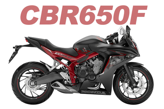 Honda CBR650F motorcycle fairings
