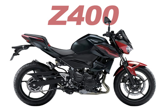 Kawasaki Z400 motorcycle fairings