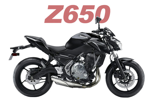 Kawasaki Z650 motorcycle fairings