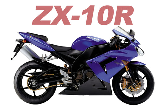 Kawasaki ZX-10R motorcycle fairings