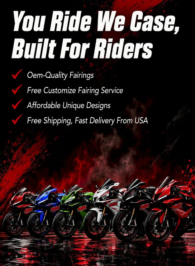 MrFairing custom motorcycle fairing kits for sport bikes