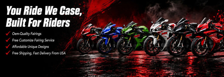 MrFairing motorcycle fairing kits with sport bikes and custom fairing service