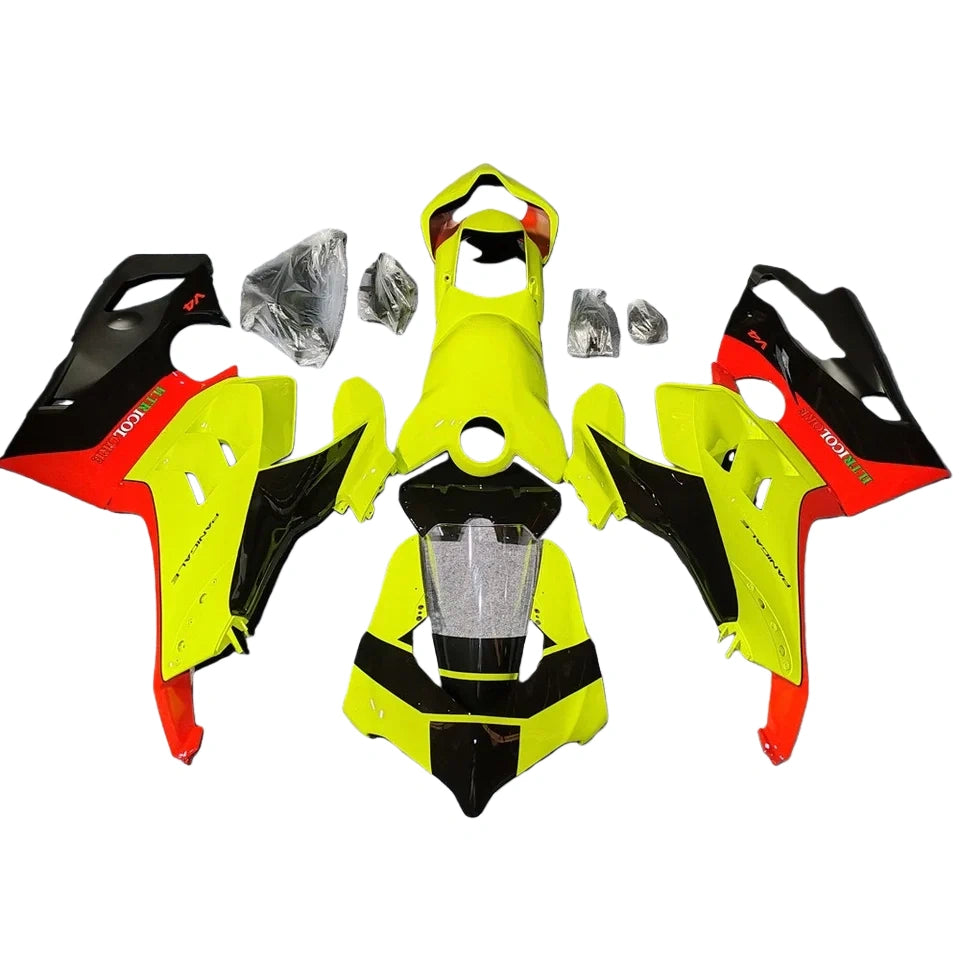 Red Black Fairing Kit For Ducati Panigale V4 SP single-seat 2020-2021 - Image 5