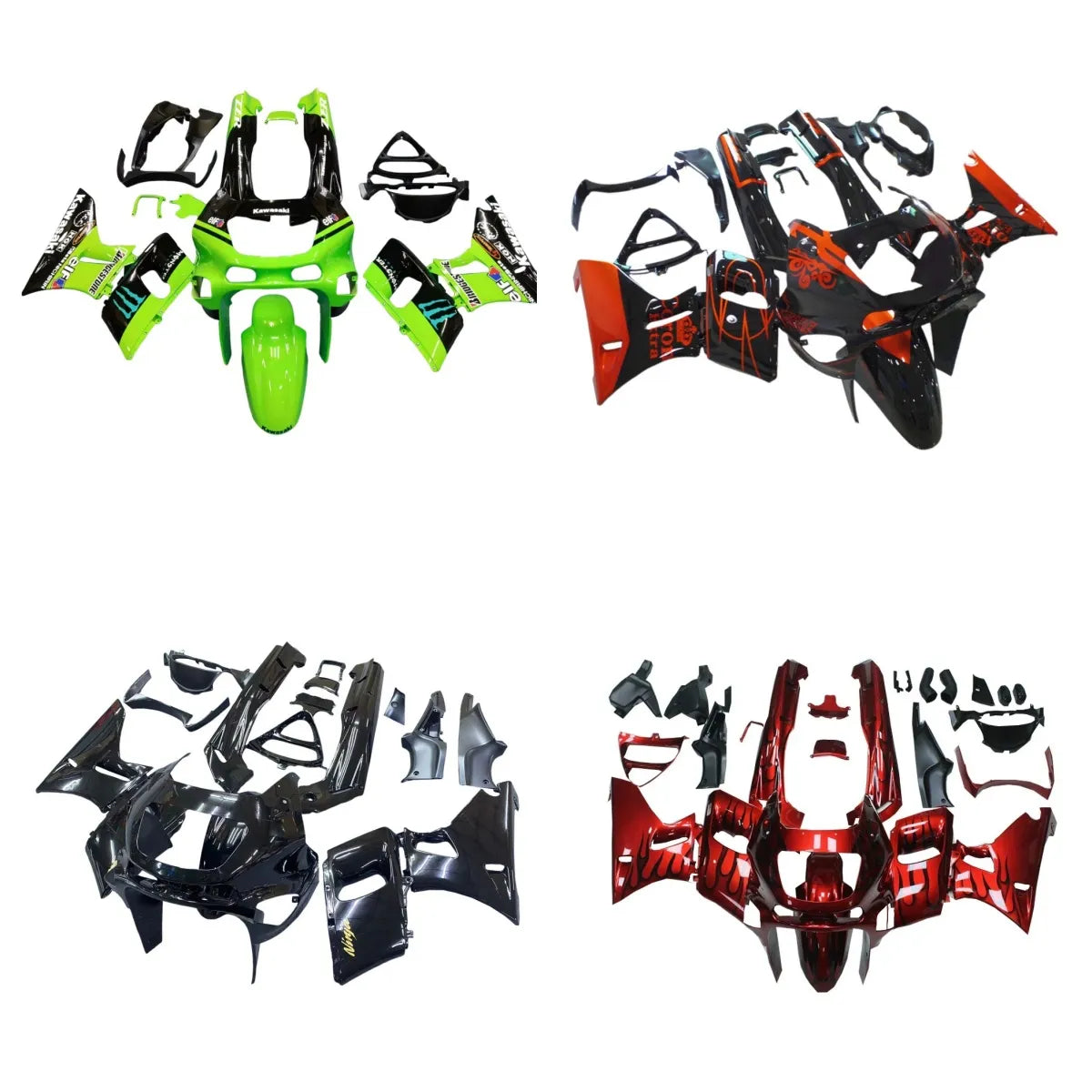 Kawasaki ZZR400 1993-2007 Injection-Model Fairing