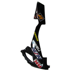 Kawasaki ZX-10R 2008-2010 Black Yellow Claw Graphics Fairing Kit without Logos