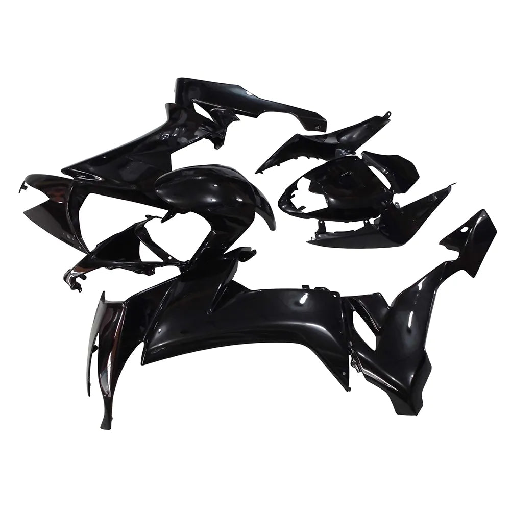 Kawasaki ZX-10R 2008-2010 Gloss Black Fairing Kit without Logos