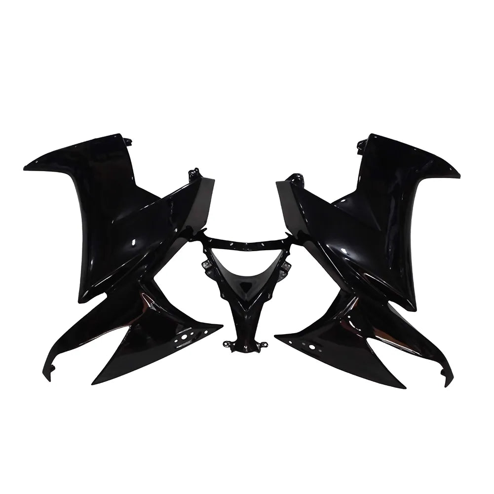 Kawasaki ZX-10R 2008-2010 Gloss Black Fairing Kit without Logos