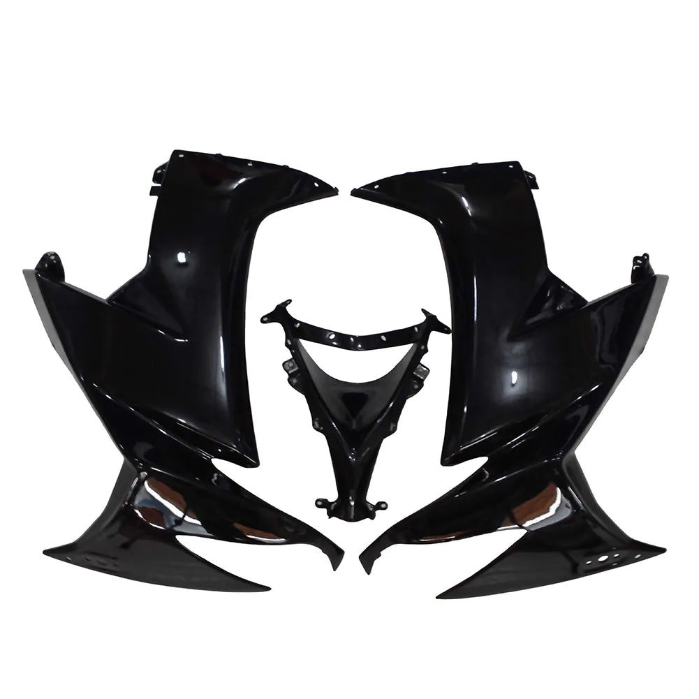 Kawasaki ZX-10R 2008-2010 Gloss Black Fairing Kit without Logos