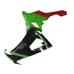 Kawasaki ZX-10R 2008-2010 Green Black Red Fairing Kit without Logos