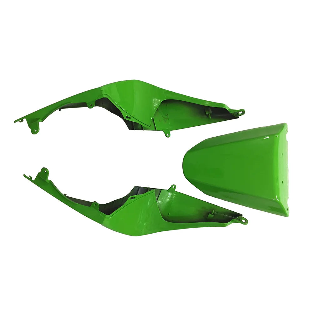 Kawasaki ZX-10R 2008-2010 Green Black Red Fairing Kit without Logos