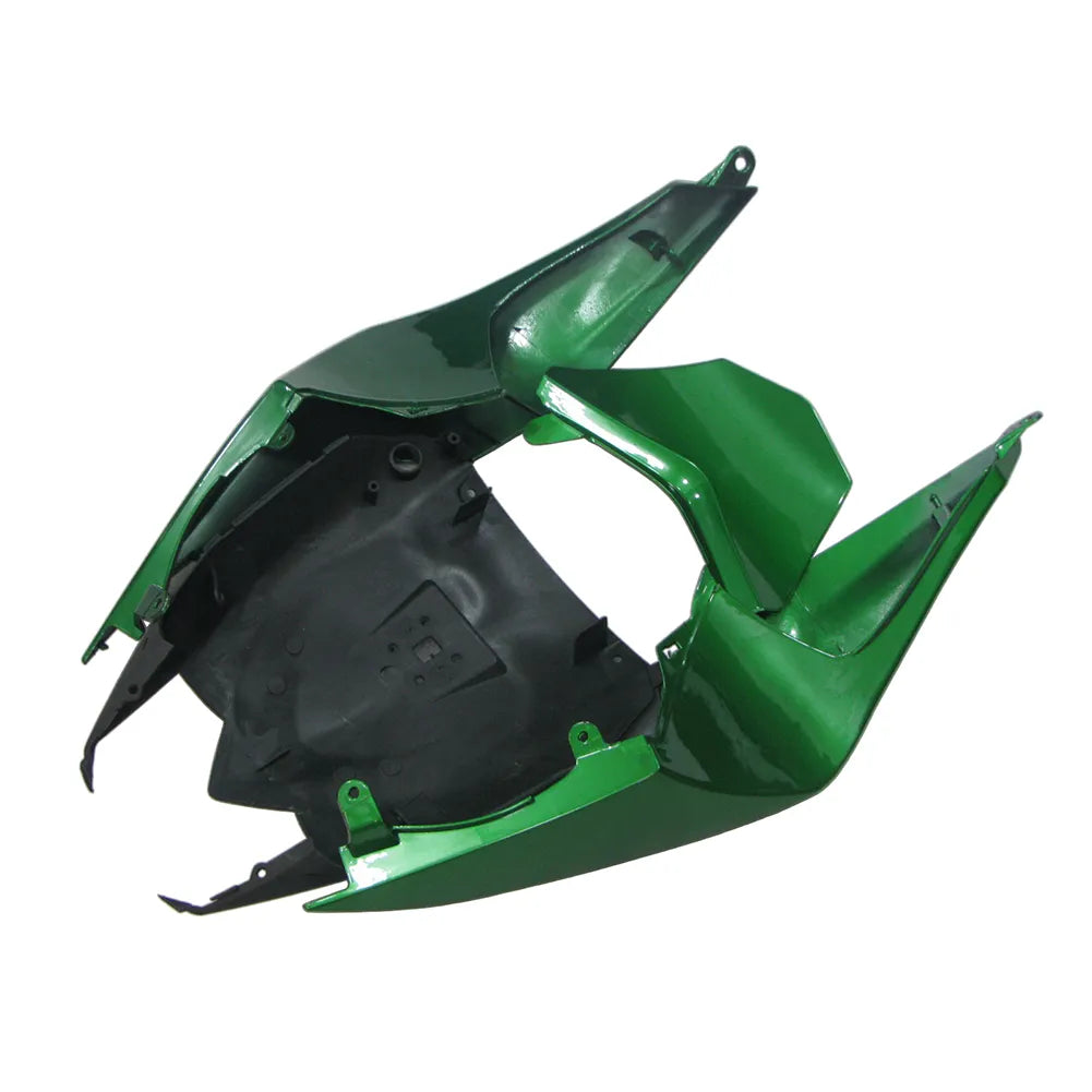 Kawasaki ZX-10R 2008-2010 Pearl Green Black Flame Fairing Kit without Logos