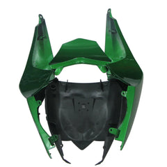 Kawasaki ZX-10R 2008-2010 Pearl Green Black Flame Fairing Kit without Logos