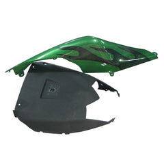 Kawasaki ZX-10R 2008-2010 Pearl Green Black Flame Fairing Kit without Logos
