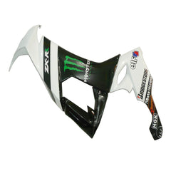 Kawasaki ZX-10R 2008-2010 White Black Green Claw Graphics Fairing Kit without Logos