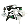 Kawasaki ZX-10R 2008-2010 White Black Green Claw Graphics Fairing Kit without Logos