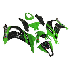 Kawasaki ZX-10R 2011-2015 Green Claw Graphics Fairing Kit without Logos