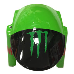 Kawasaki ZX-10R 2011-2015 Green Claw Graphics Fairing Kit without Logos