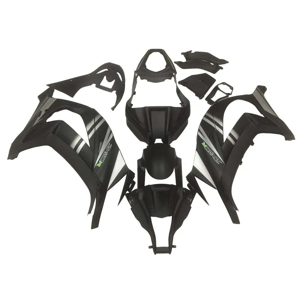 Kawasaki ZX-10R 2011-2015 Matte Black Fairing Kit without Logos