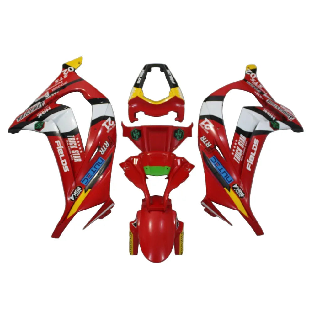 Kawasaki ZX-10R 2011-2015 Multi Color Graphics Fairing Kit without Logos