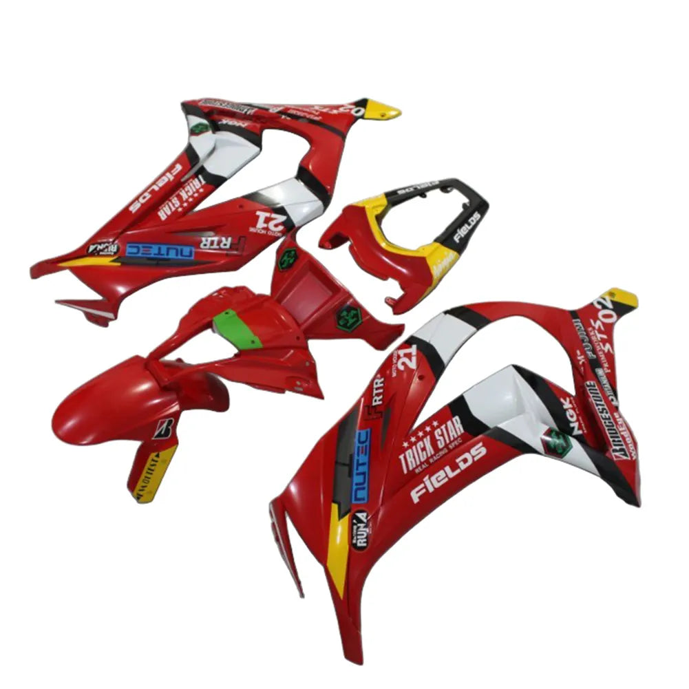 Kawasaki ZX-10R 2011-2015 Multi Color Graphics Fairing Kit without Logos
